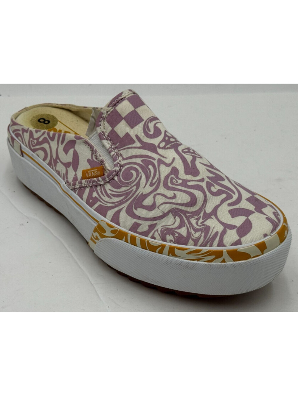Vans Wavy Daze Stacked Unisex Sneakers M8/W9.5 Multicolor Slip On Mule Shoes